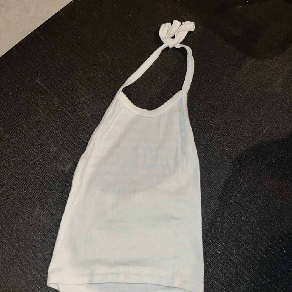Out from under halter crop top